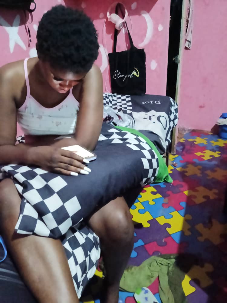 Another throwback photo of Chidinma Okwor from her early days
