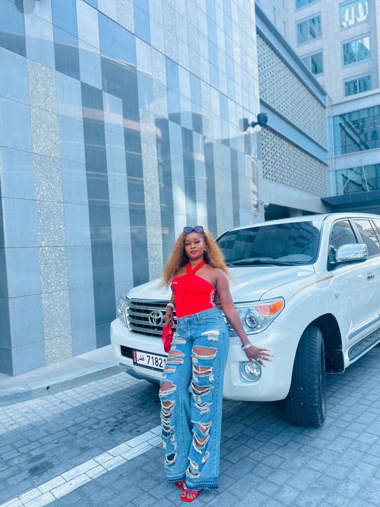 Chidinma Okwor at a travel destination